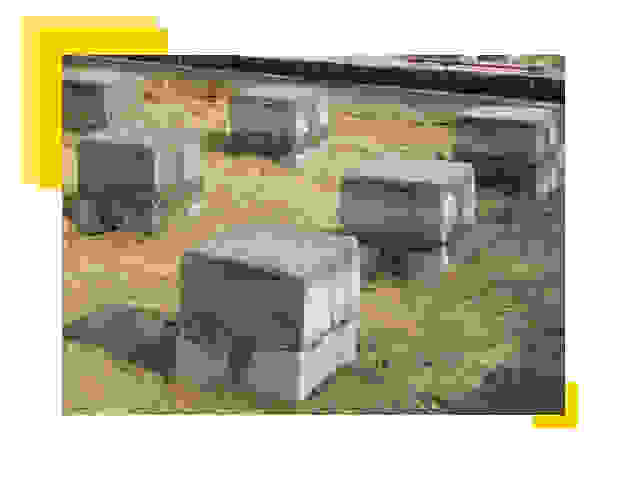 Фундамент столбчатый в Ейске